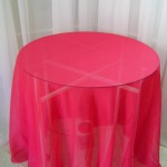 Toalha de Voil Rosa Pink